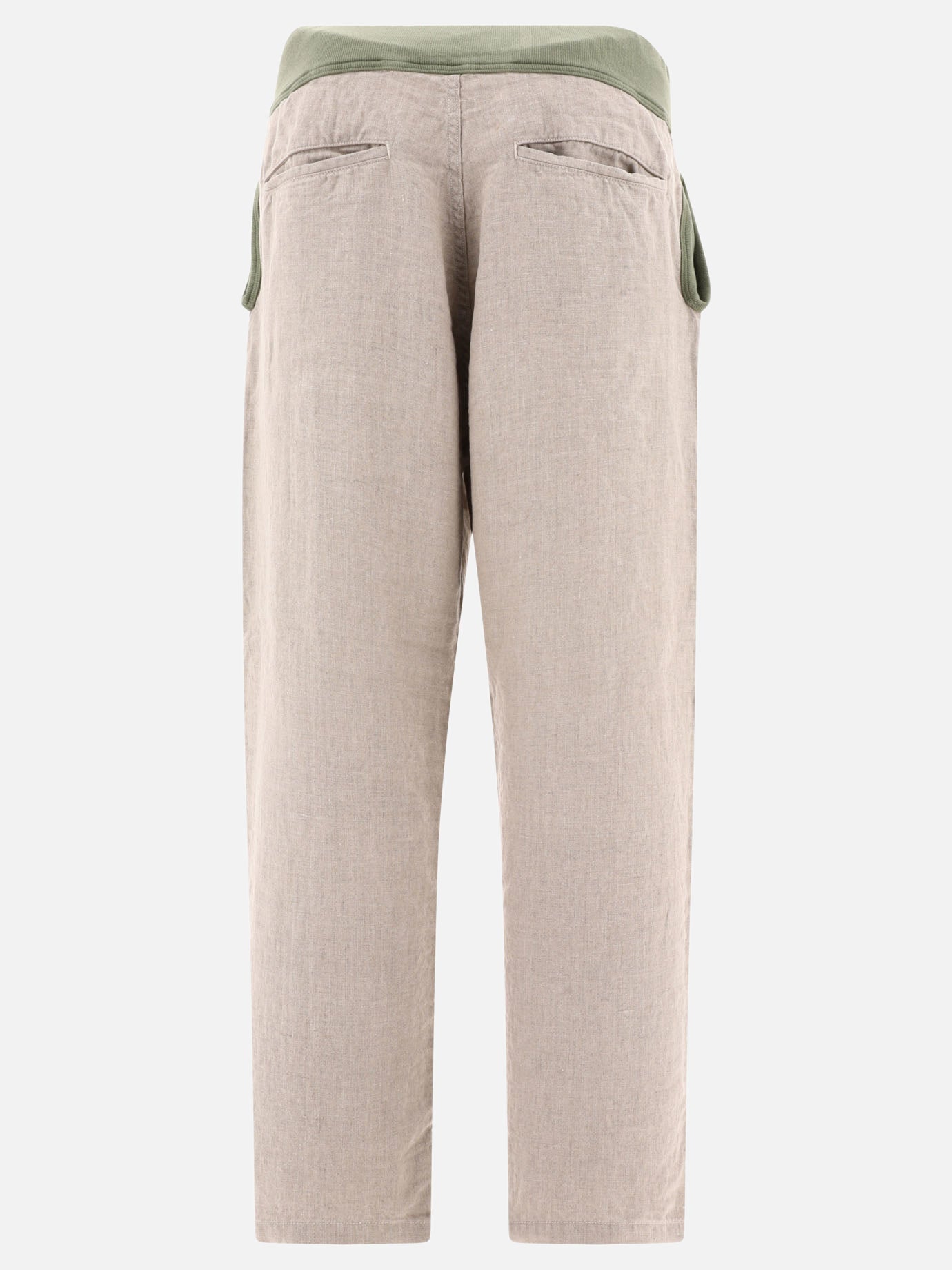 Leisure trousers 100% linen  Beige - KAPITAL Men | PDP | VIETTI Online Store | Zoom-Modal_2
