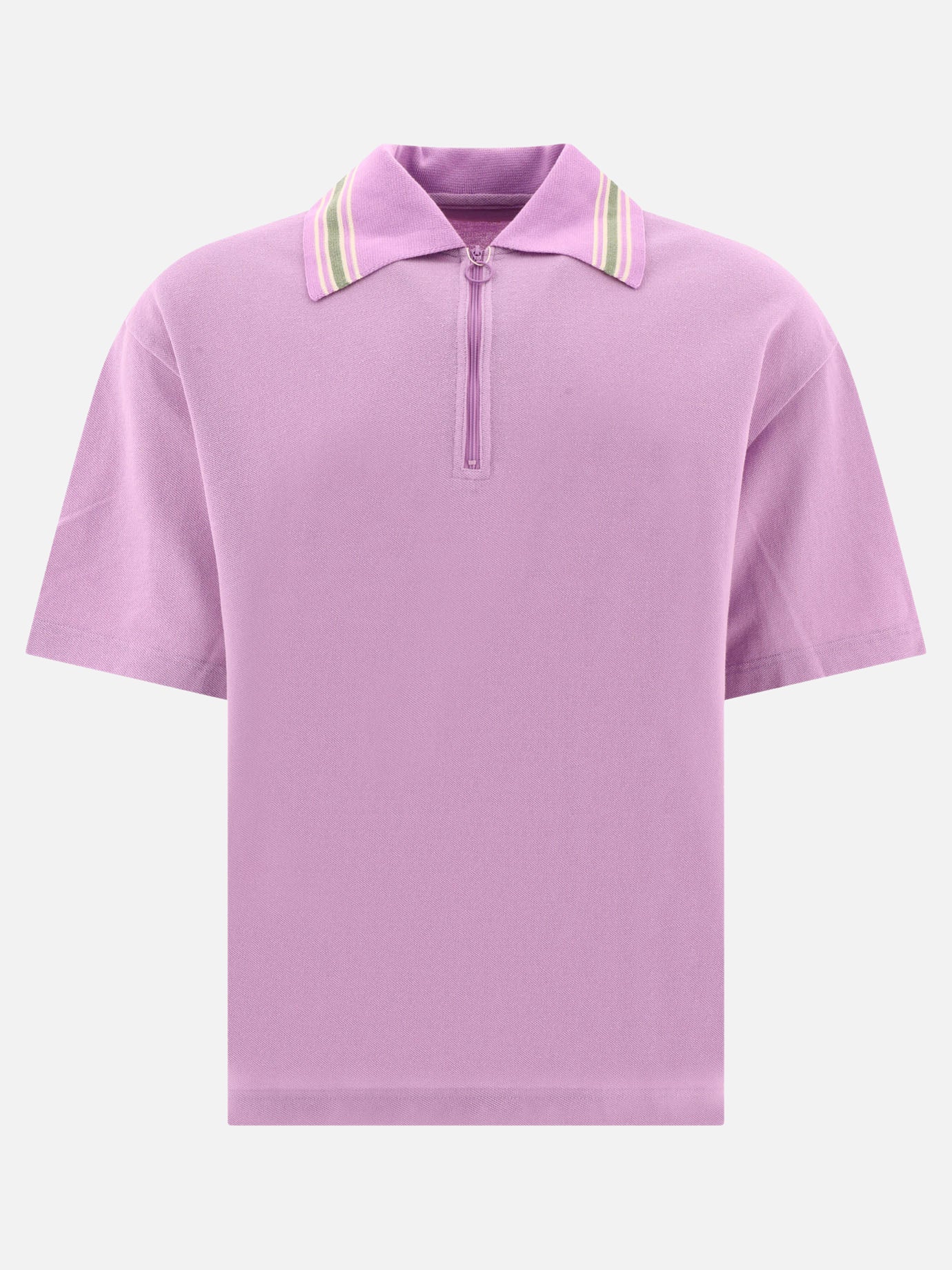 Polo shirts with buttons 100% cotone  Purple - KAPITAL Men | PDP | VIETTI Online Store | Zoom-Modal
