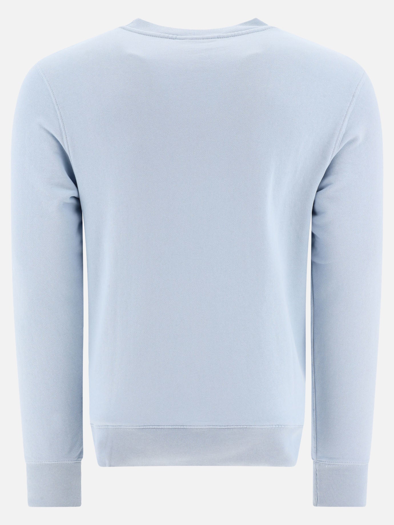 Crewnecks 100% cotton  Light blue - Maison Kitsuné Men | PDP | VIETTI Online Store | Zoom-Modal_2
