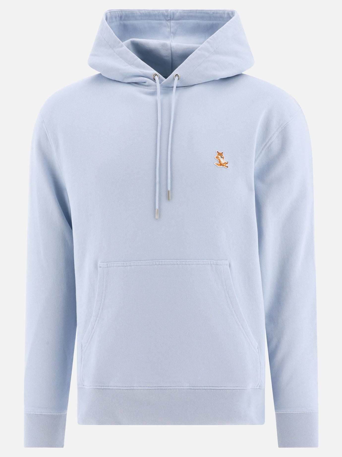 Hoodies 100% cotton  Light blue - Maison Kitsuné Men | PDP | VIETTI Online Store | Zoom-Modal
