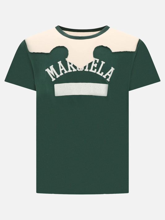 Crewneck t-shirts 100% cotton  Green - Maison Margiela Men | PLP | VIETTI Online Store 
