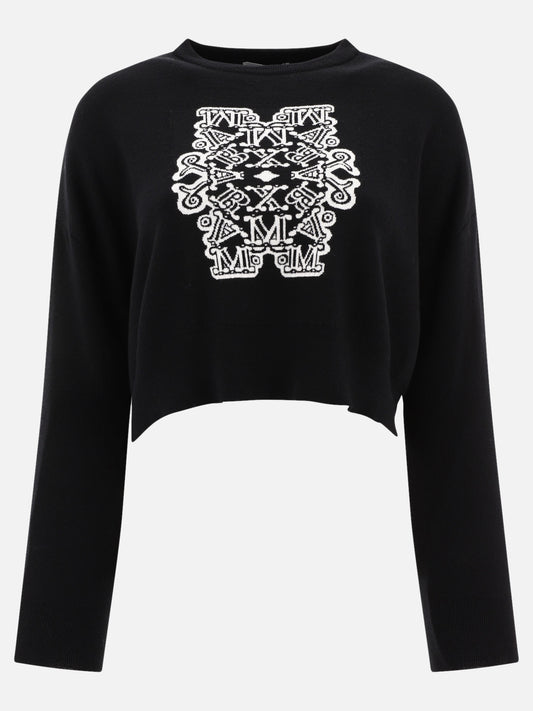 Crewneck sweaters 100% lana vergine  Black - Max Mara Women | PLP | VIETTI Online Store 
