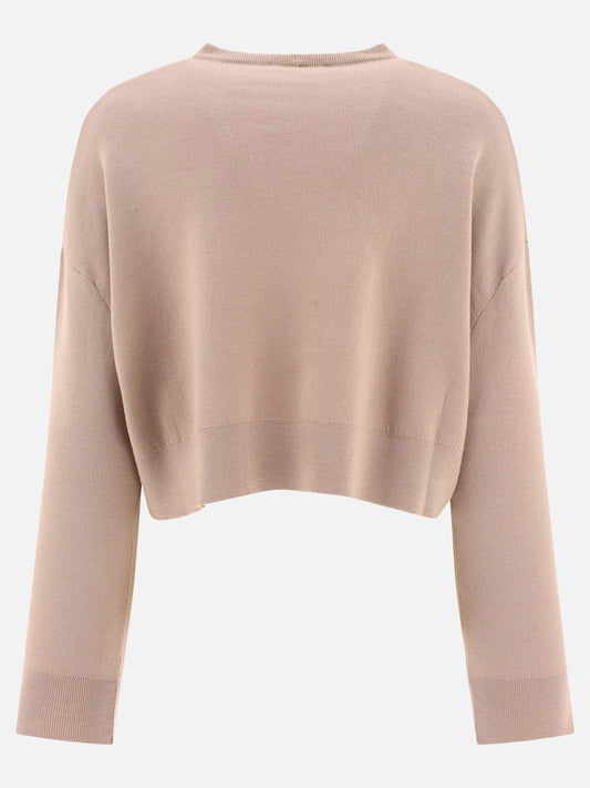 Crewneck sweaters 100% lana vergine  Beige - Max Mara Women | PLP | VIETTI Online Store | 2
