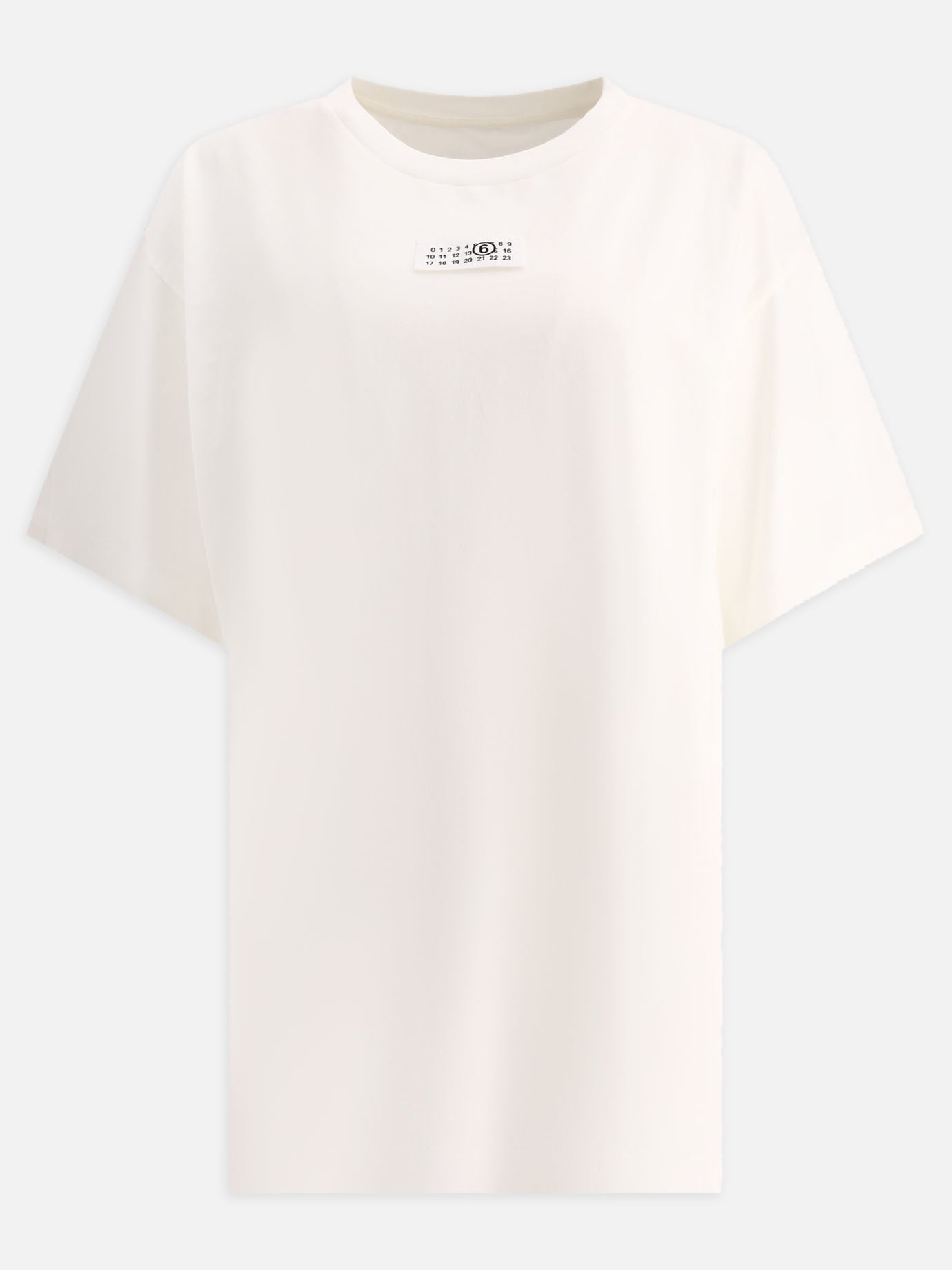 Crewneck t-shirts 100% cotone  White - MM6 Maison Margiela Men | PDP | VIETTI Online Store | Zoom-Modal
