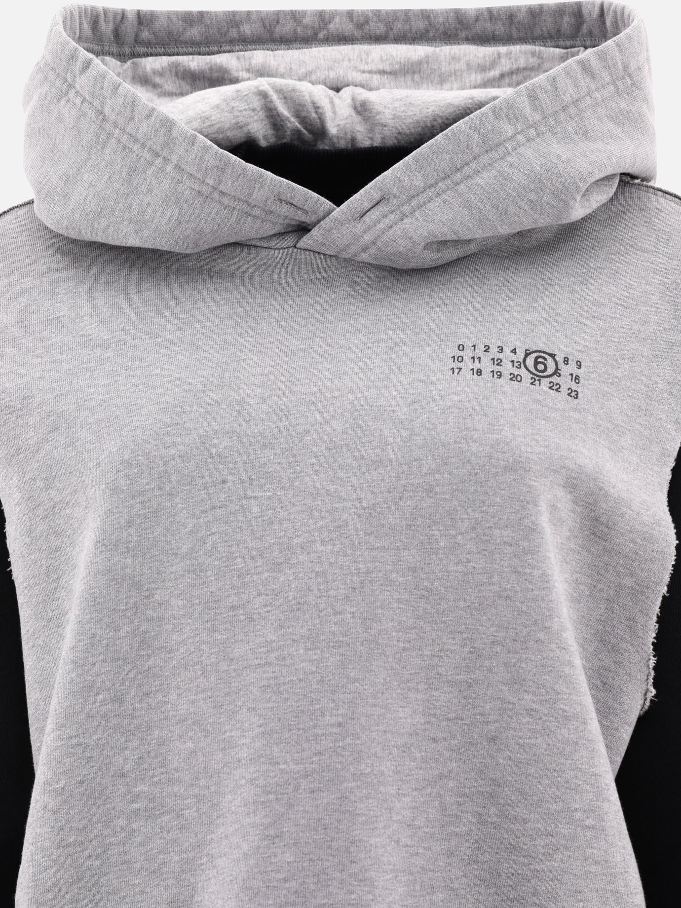 Hoodies 65% cotone 35% poliestere  Grey - MM6 Maison Margiela Women | PDP | VIETTI Online Store | Zoom-Modal_3
