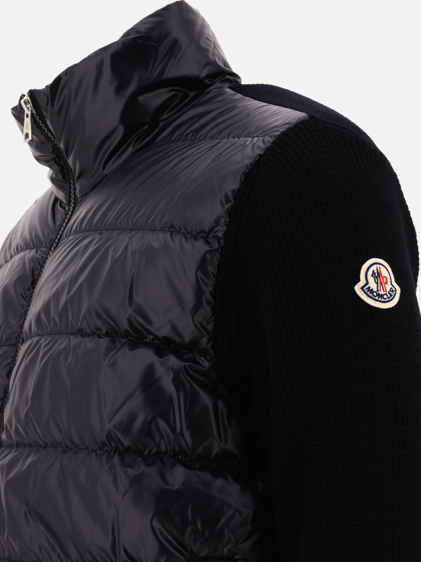 Down jackets 100% poliestere - Imbottitura: piumino e piuma  Black - Moncler Men | PDP | VIETTI Online Store | thumbnail_4