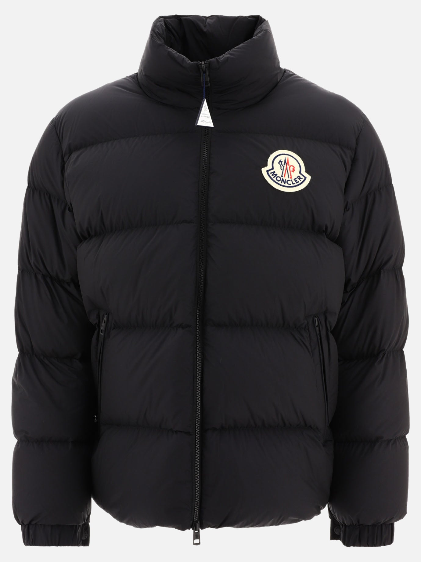 Down jackets 100% polyamide - Padding: down and feathers  Black - Moncler Men | PDP | VIETTI Online Store | thumbnail