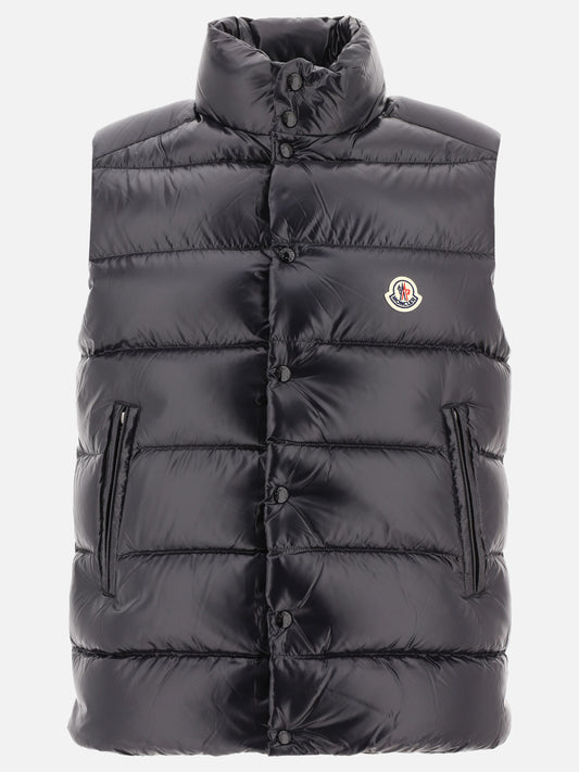 Vest jackets Logo  Black - Moncler Men | PLP | VIETTI Online Store 
