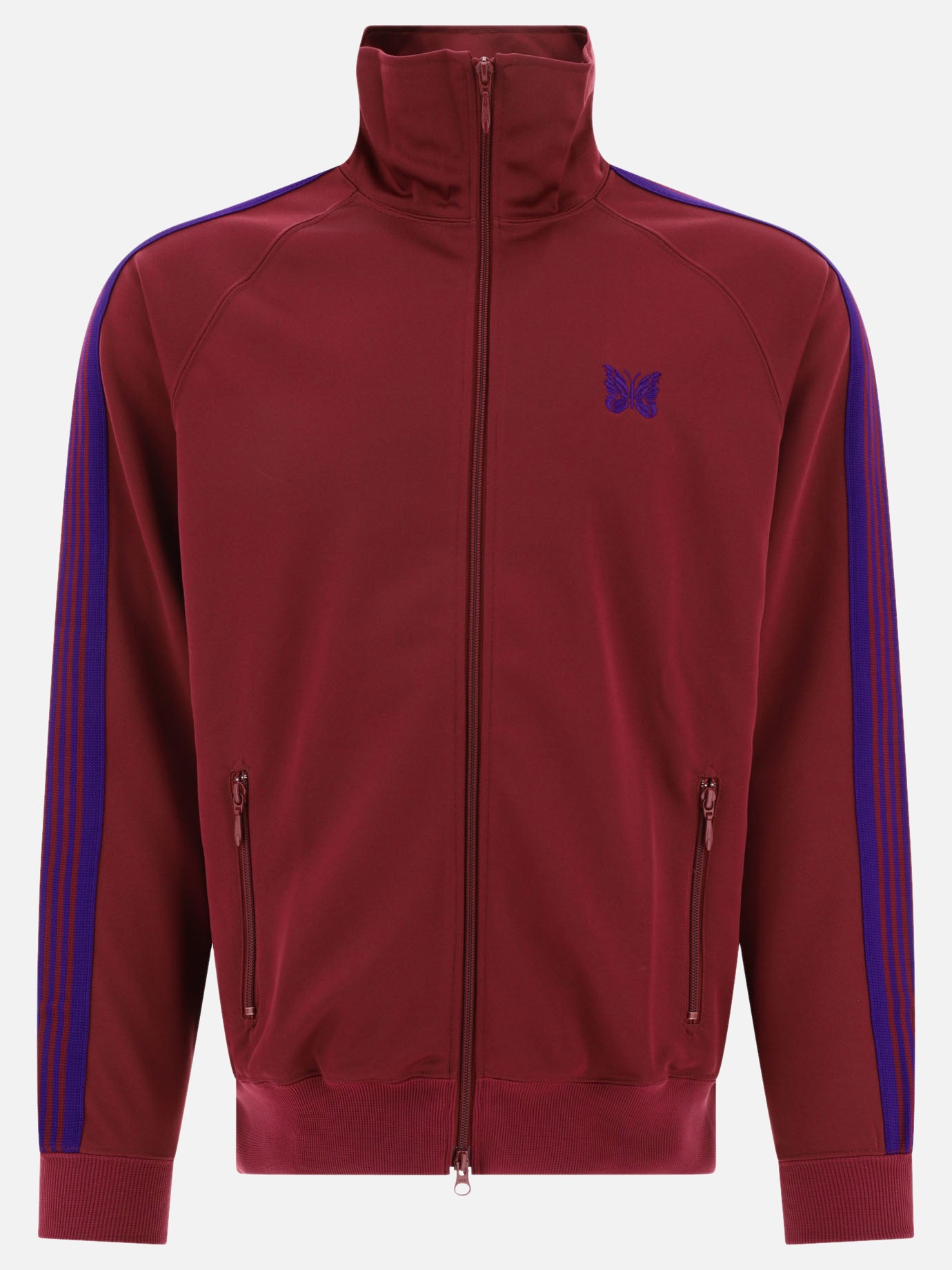 Full zip sweatshirts 100% polyester  Bordeaux - Needles Men | PDP | VIETTI Online Store | thumbnail