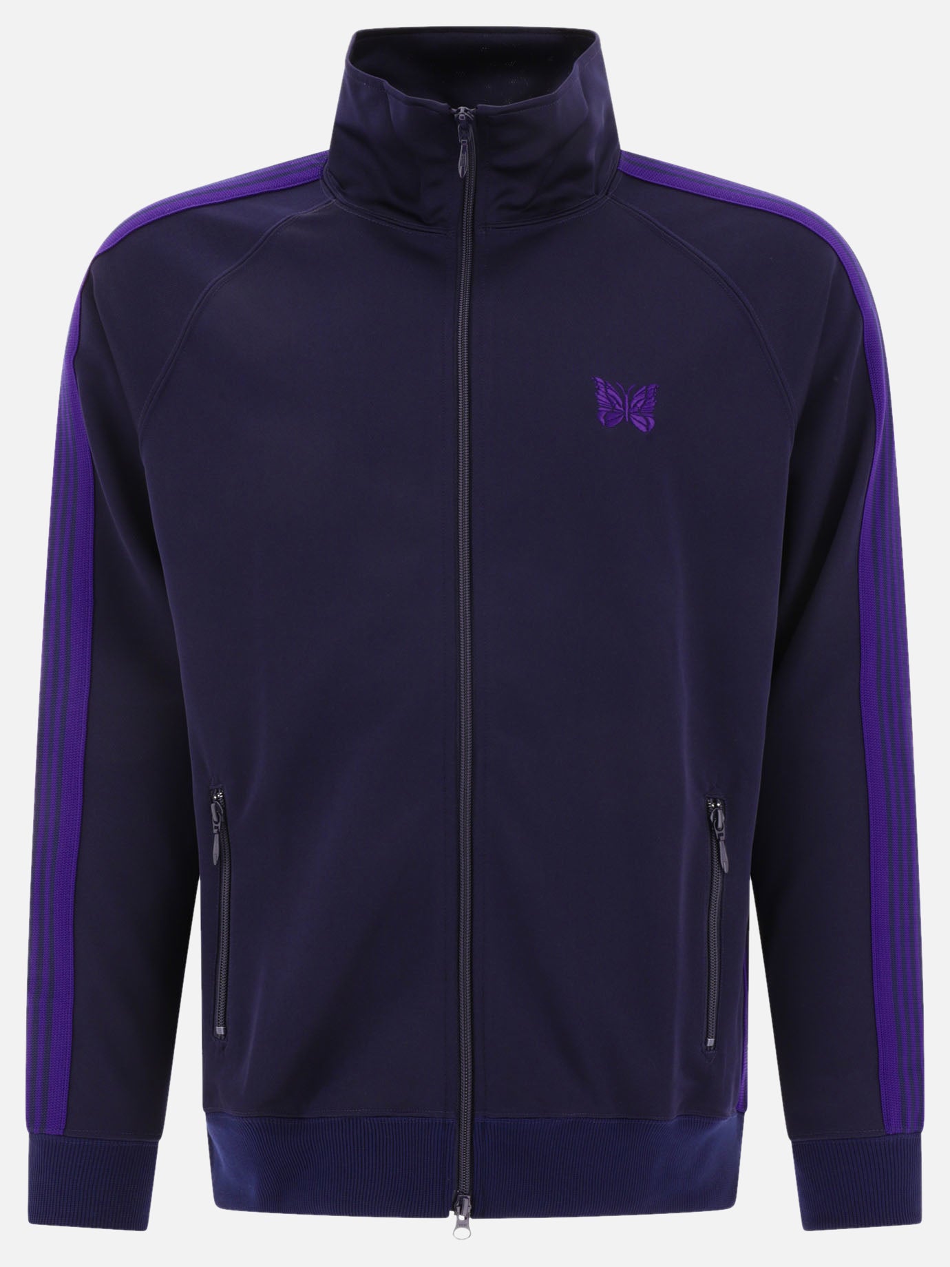 Full zip sweatshirts 100% polyester  Blue - Needles Men | PDP | VIETTI Online Store | Zoom-Modal
