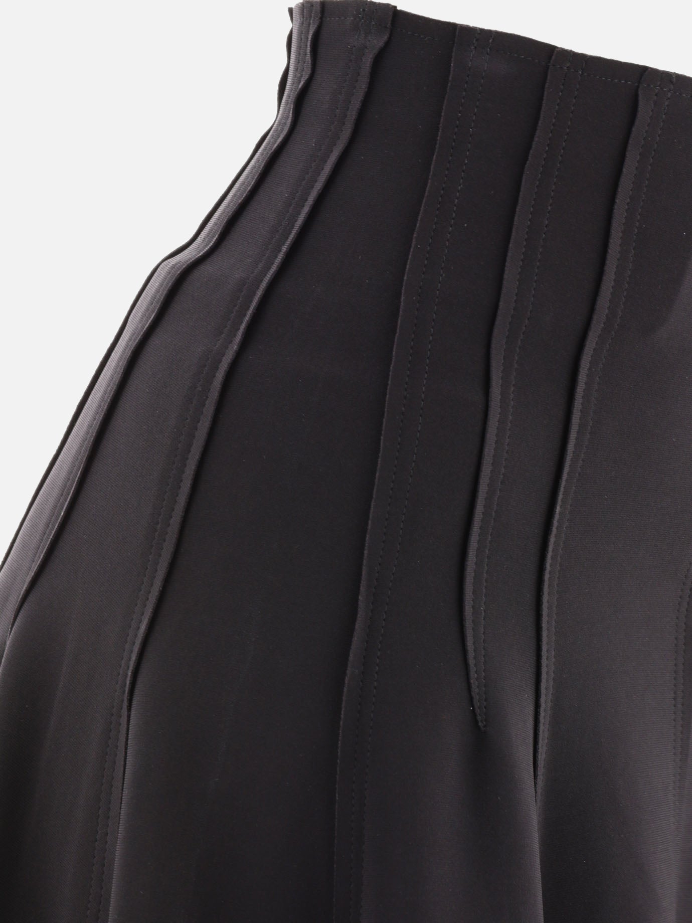 Long skirts 95% poliestere 5% elastan  Black - Norma Kamali Women | PDP | VIETTI Online Store | thumbnail_4