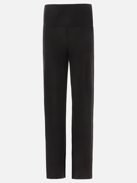 Straight leg trousers