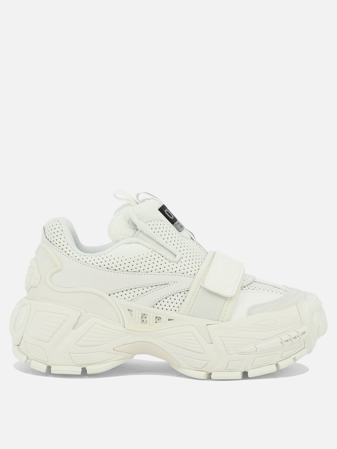 Low top sneakers 100% polyester - 100% rubber  White - Off-White Women | PDP | VIETTI Online Store | Zoom-Modal
