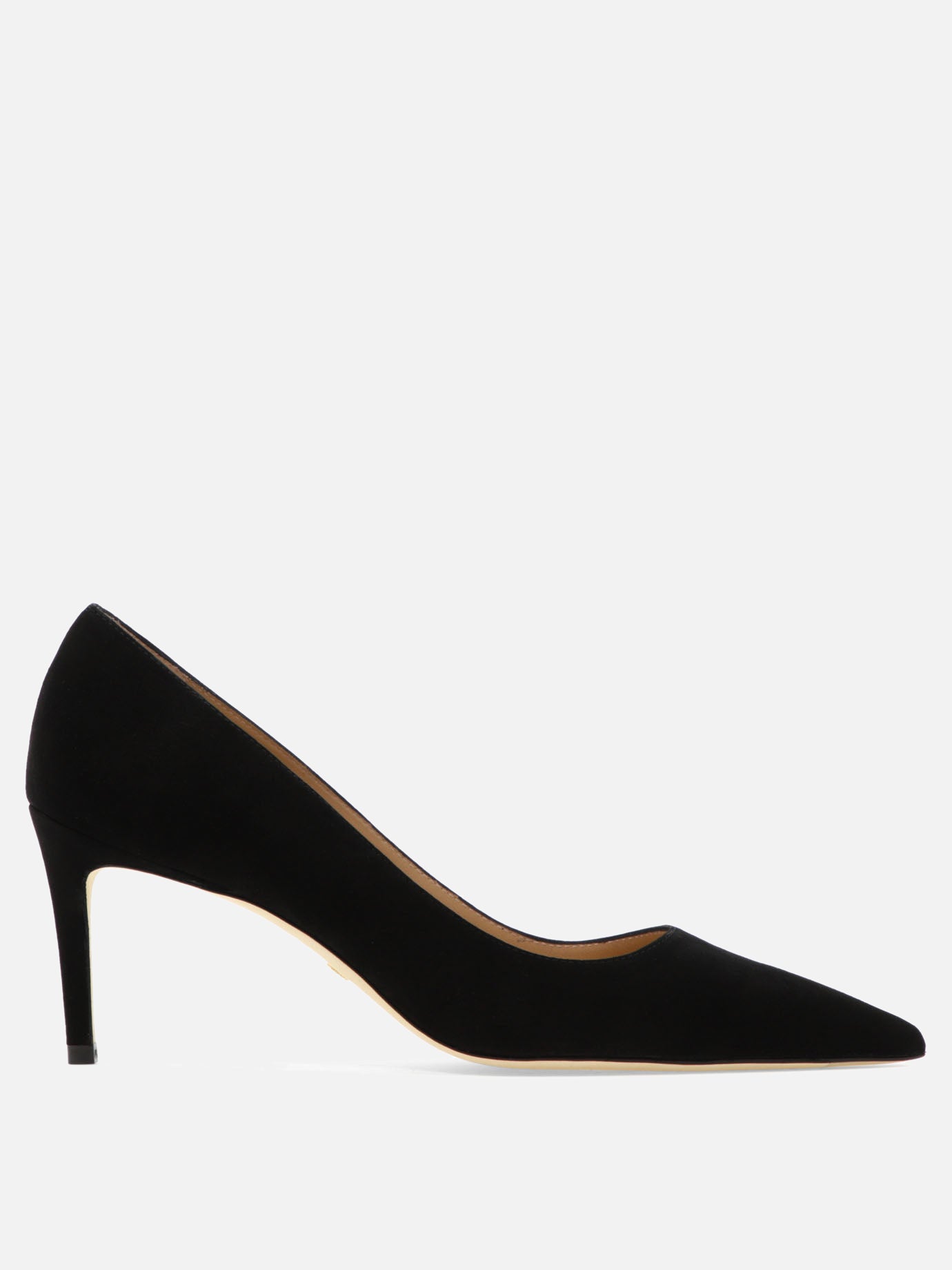 Pumps 100% scamosciato - 100% cuoio  Black - Stuart Weitzman Women | PDP | VIETTI Online Store | thumbnail