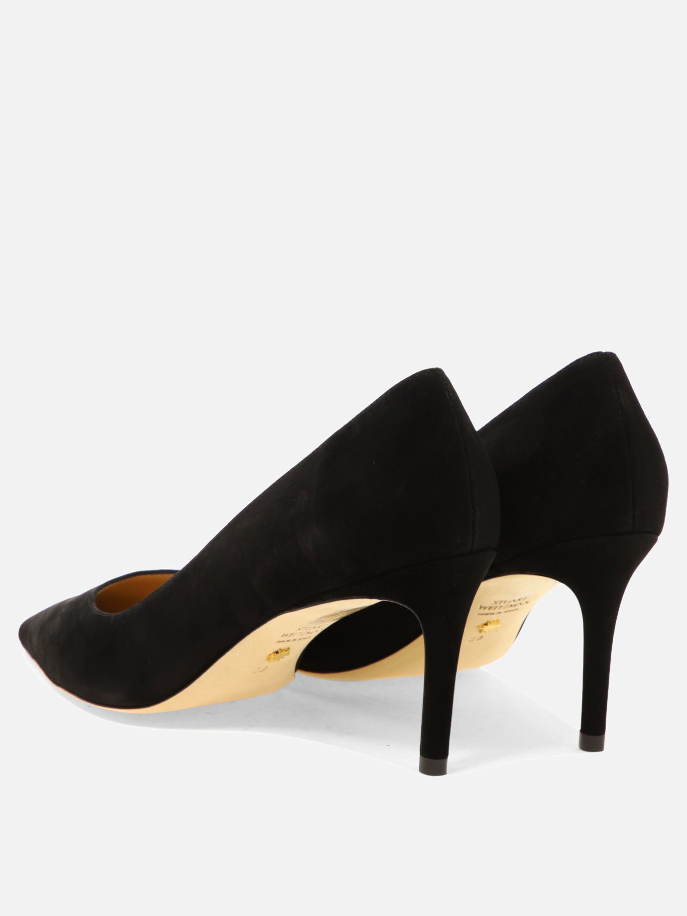 Pumps 100% scamosciato - 100% cuoio  Black - Stuart Weitzman Women | PDP | VIETTI Online Store | Zoom-Modal_4
