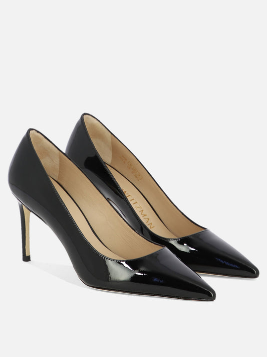 Pumps 100% pelle verniciata - 100% cuoio  Black - Stuart Weitzman Women | PLP | VIETTI Online Store | 2
