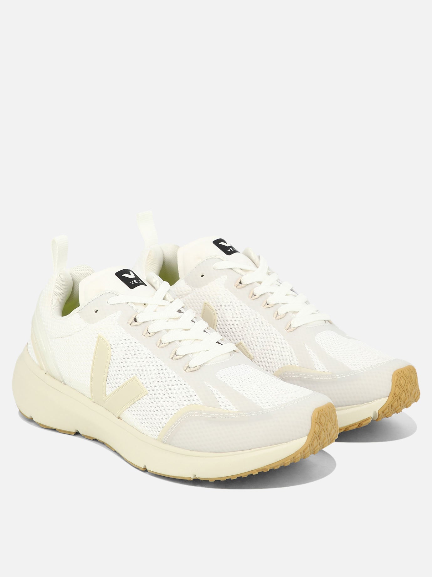 Low top sneakers 100% recycled polyester - 100% rubber  White - Veja Men | PDP | VIETTI Online Store | thumbnail_2