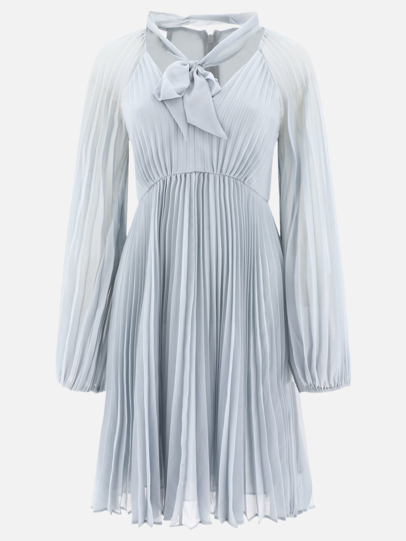 Mini dresses 100% poliestere riciclato  Light blue - Zimmermann Women | PDP | VIETTI Online Store | thumbnail