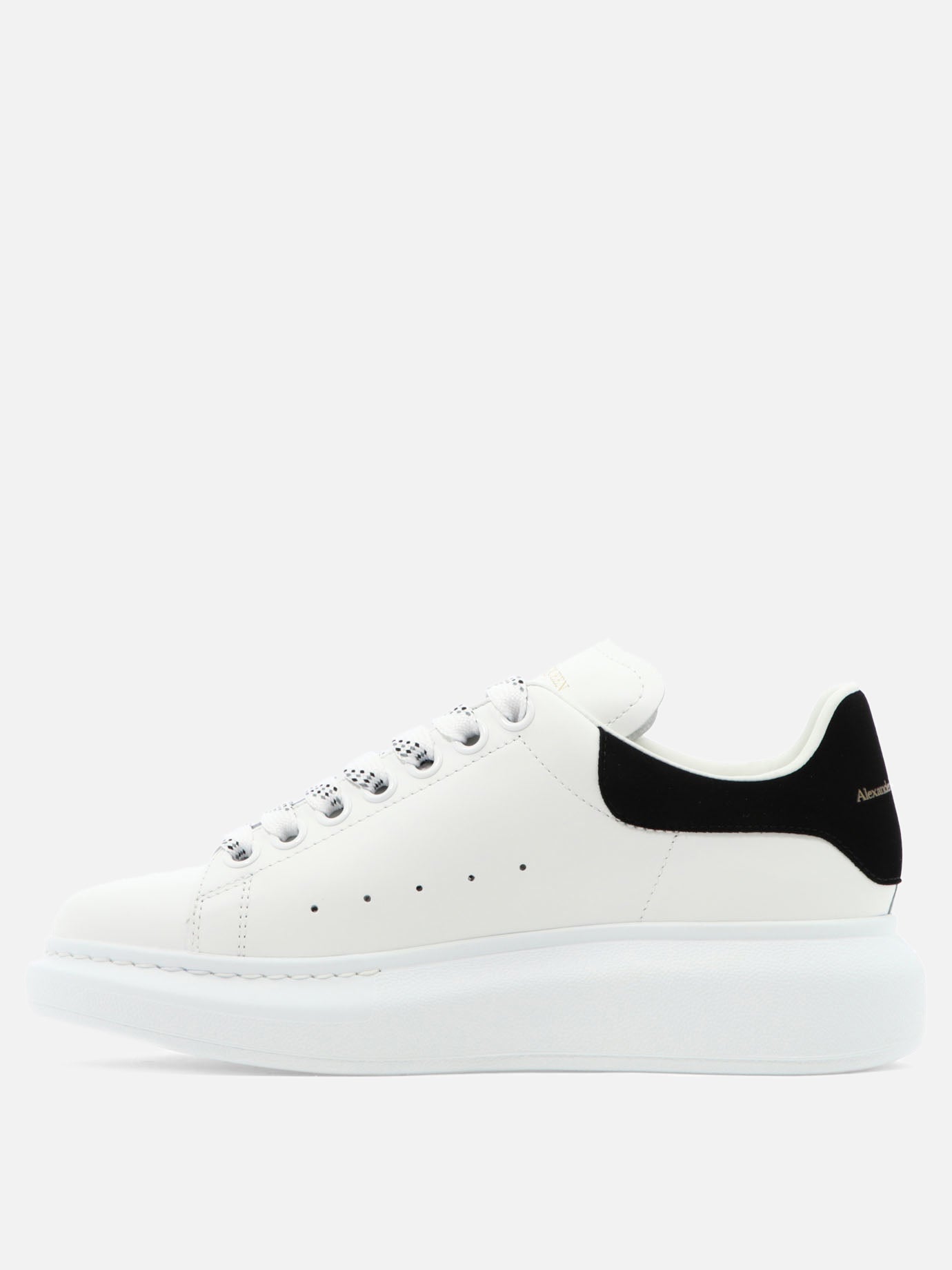 Low top sneakers 100% leather - 100% rubber  White - Alexander McQueen Women | PDP | VIETTI Online Store | Zoom-Modal_2
