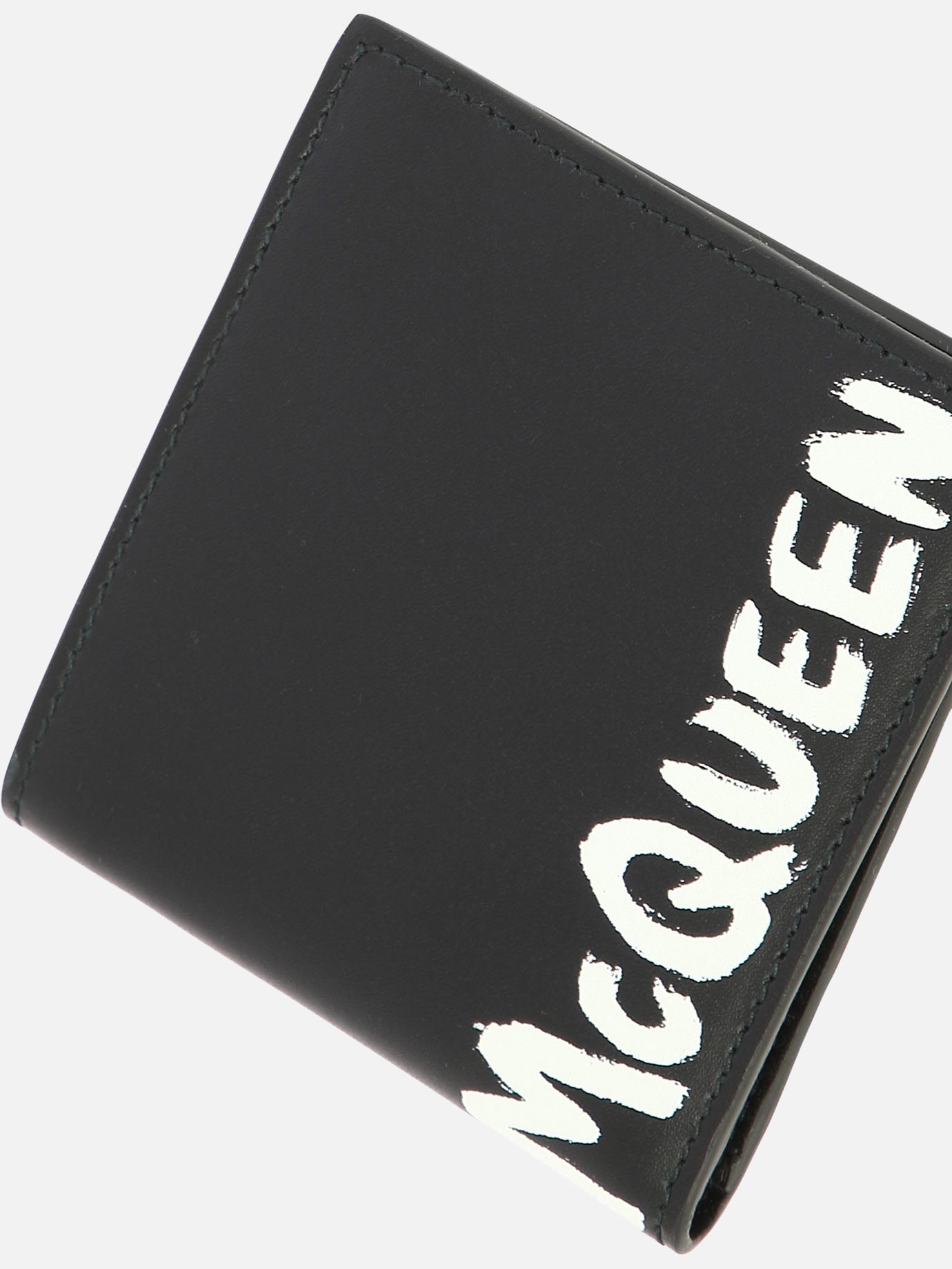 Alexander McQueen "McQueen Graffiti" wallet Black