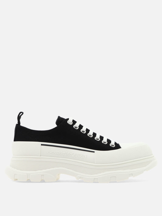 Low top sneakers 100% cotton - 100% rubber  Black - Alexander McQueen Men | PLP | VIETTI Online Store 
