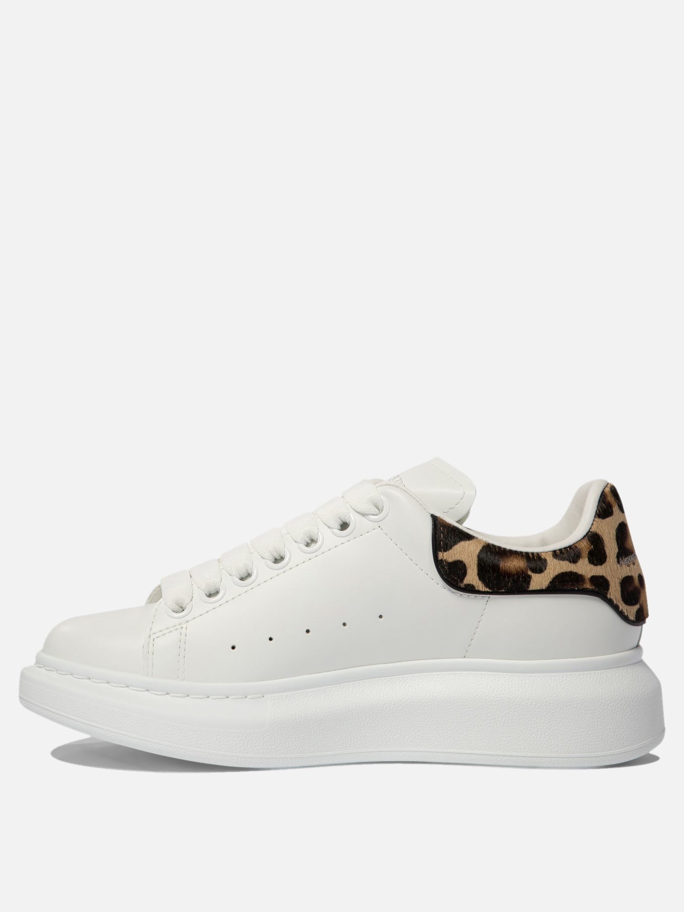 Low top sneakers 100% leather - 100% rubber  White - Alexander McQueen Women | PDP | VIETTI Online Store | Zoom-Modal_3
