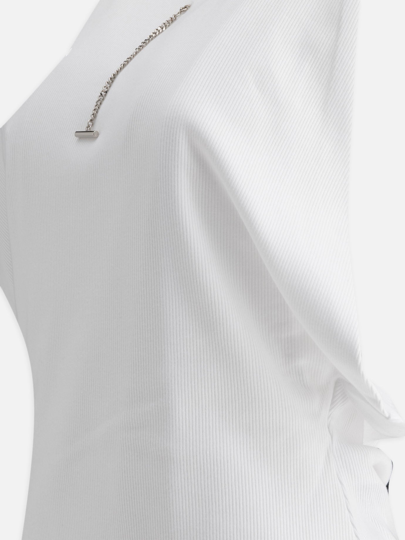 Alexander McQueen Ribbed top White