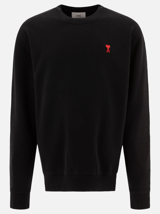 Ami Paris "Ami de Coeur" sweatshirt Black