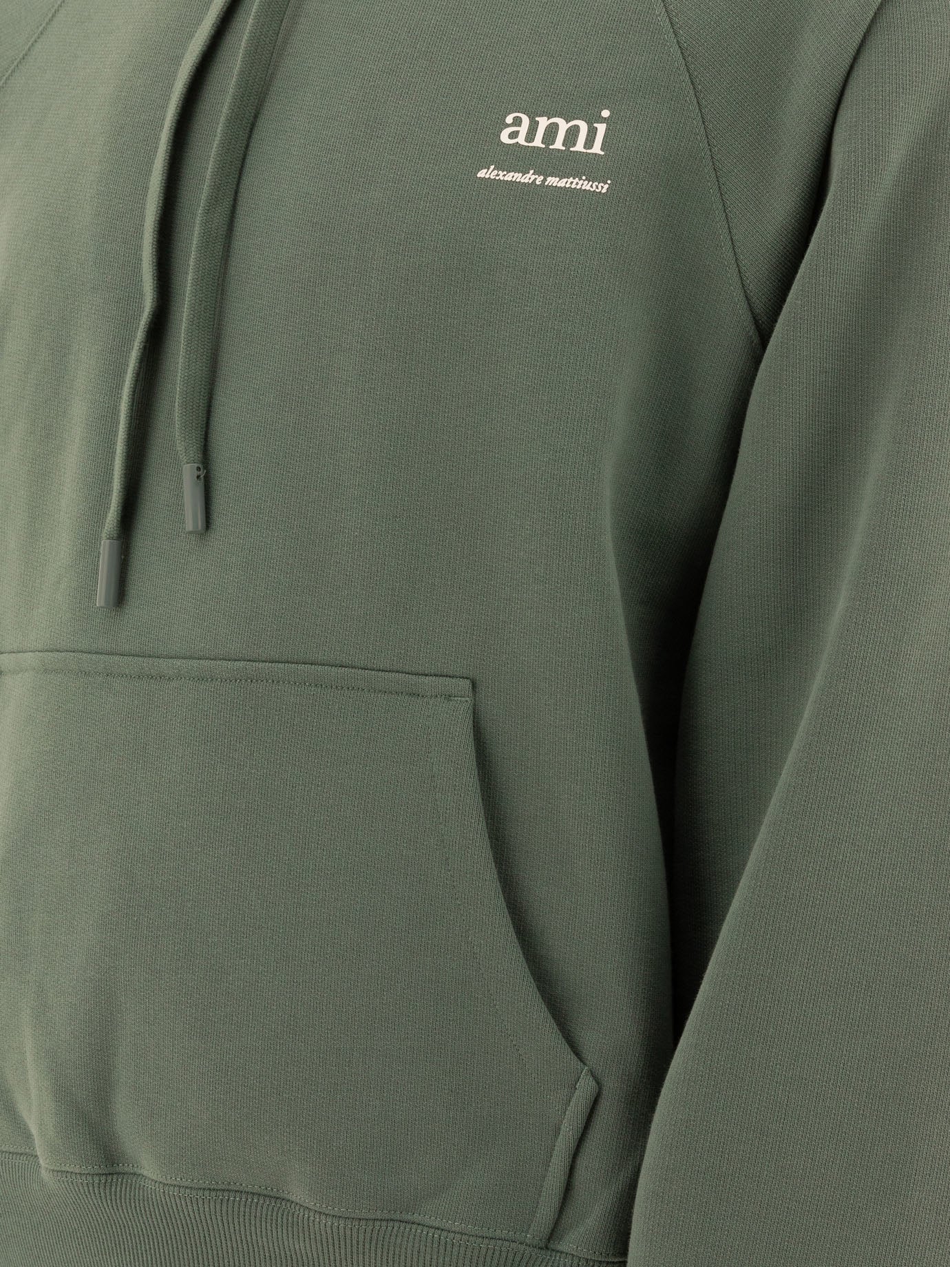 Ami Paris "Ami Alexandre Mattiussi" hoodie Green