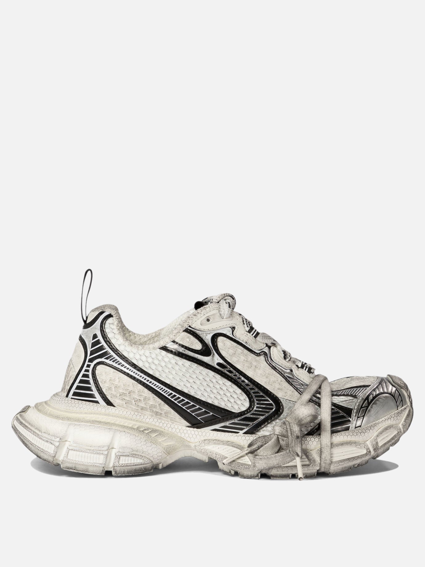 Low top sneakers 55% polyurethane 45% polyester - 100% rubber  White - Balenciaga Women | PDP | VIETTI Online Store | thumbnail