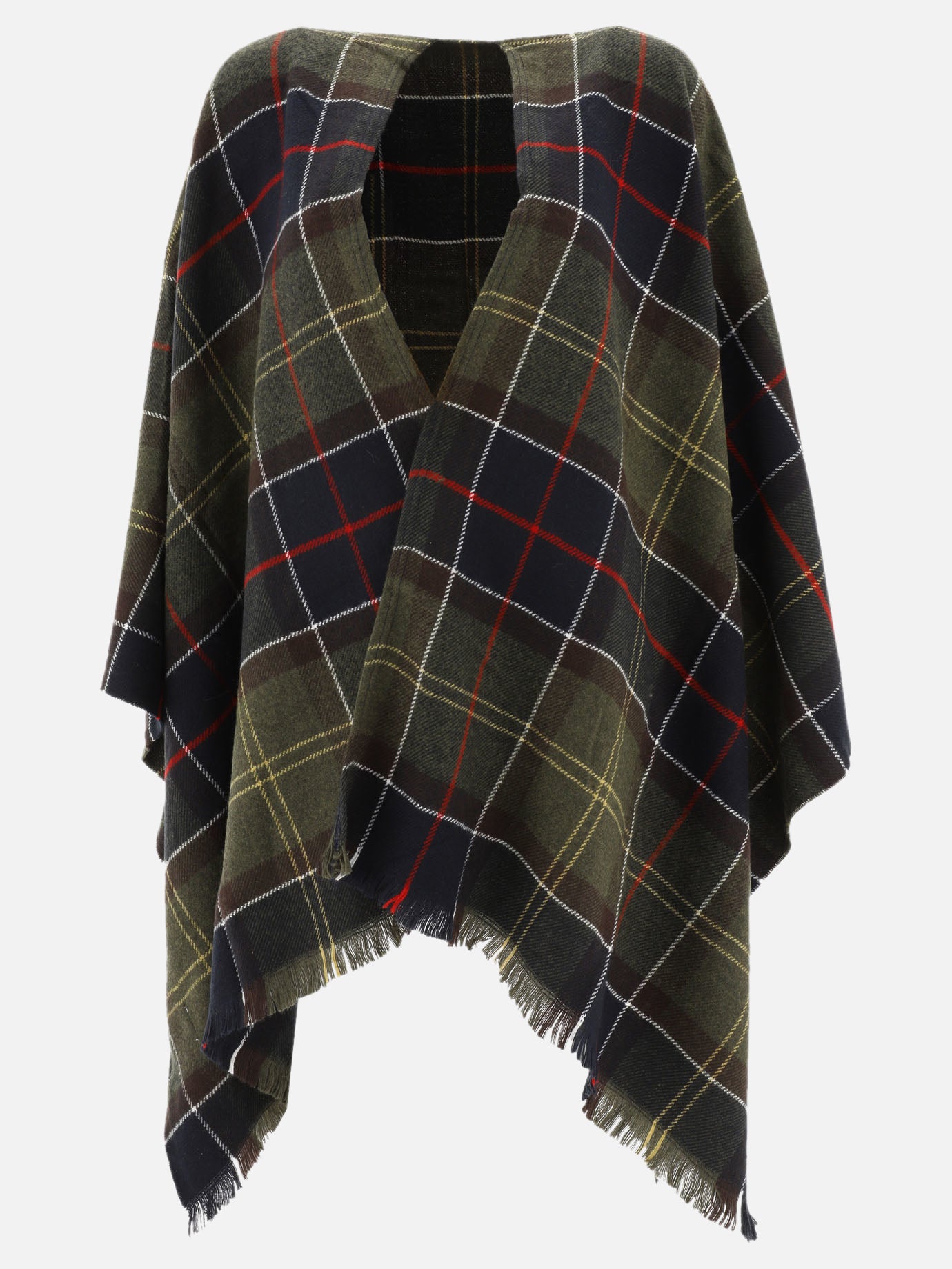 "Tartan Staffin" cape