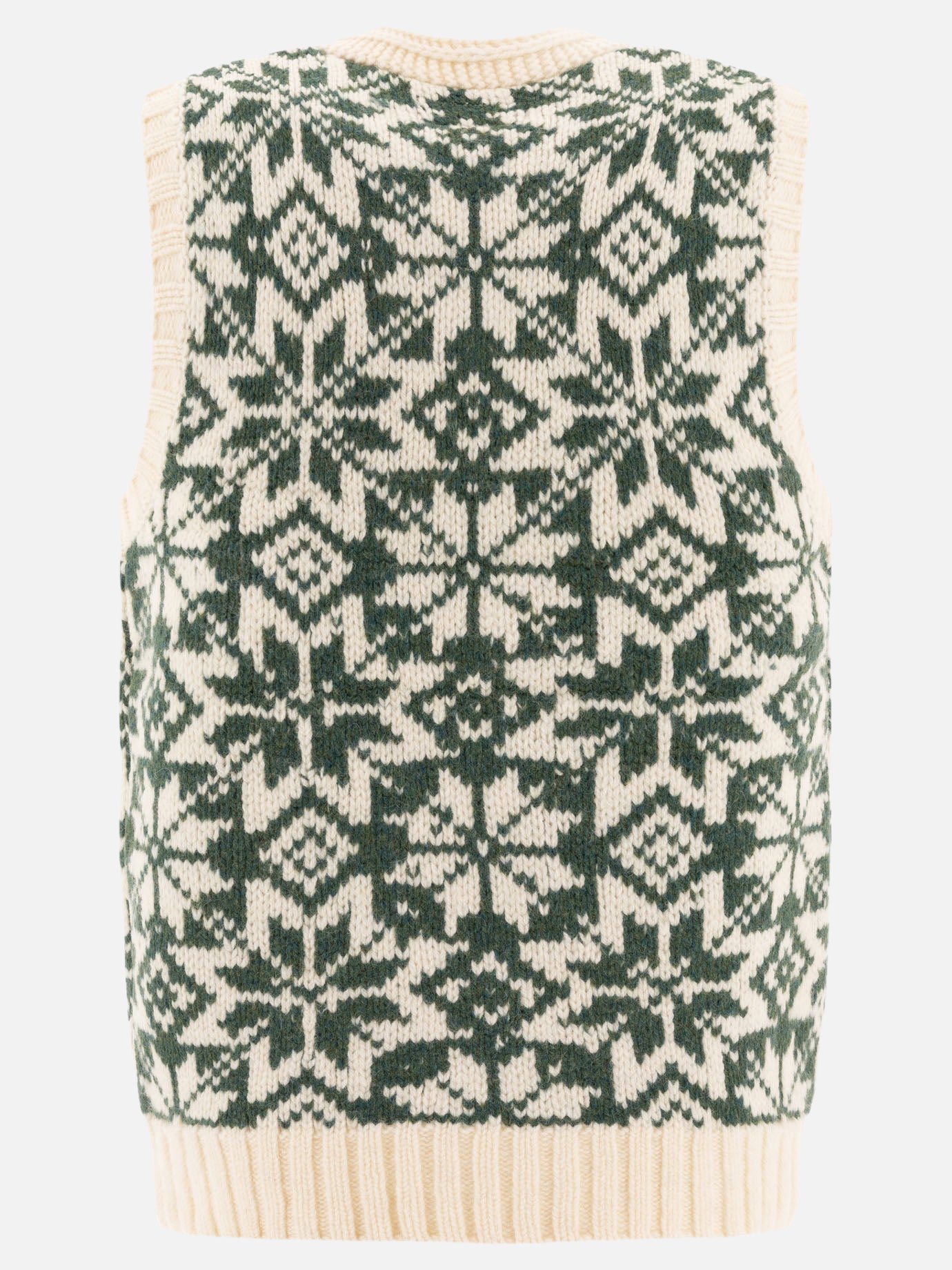 Vests Textured knit  Green - Beams Plus Men | PDP | VIETTI Online Store | thumbnail_2
