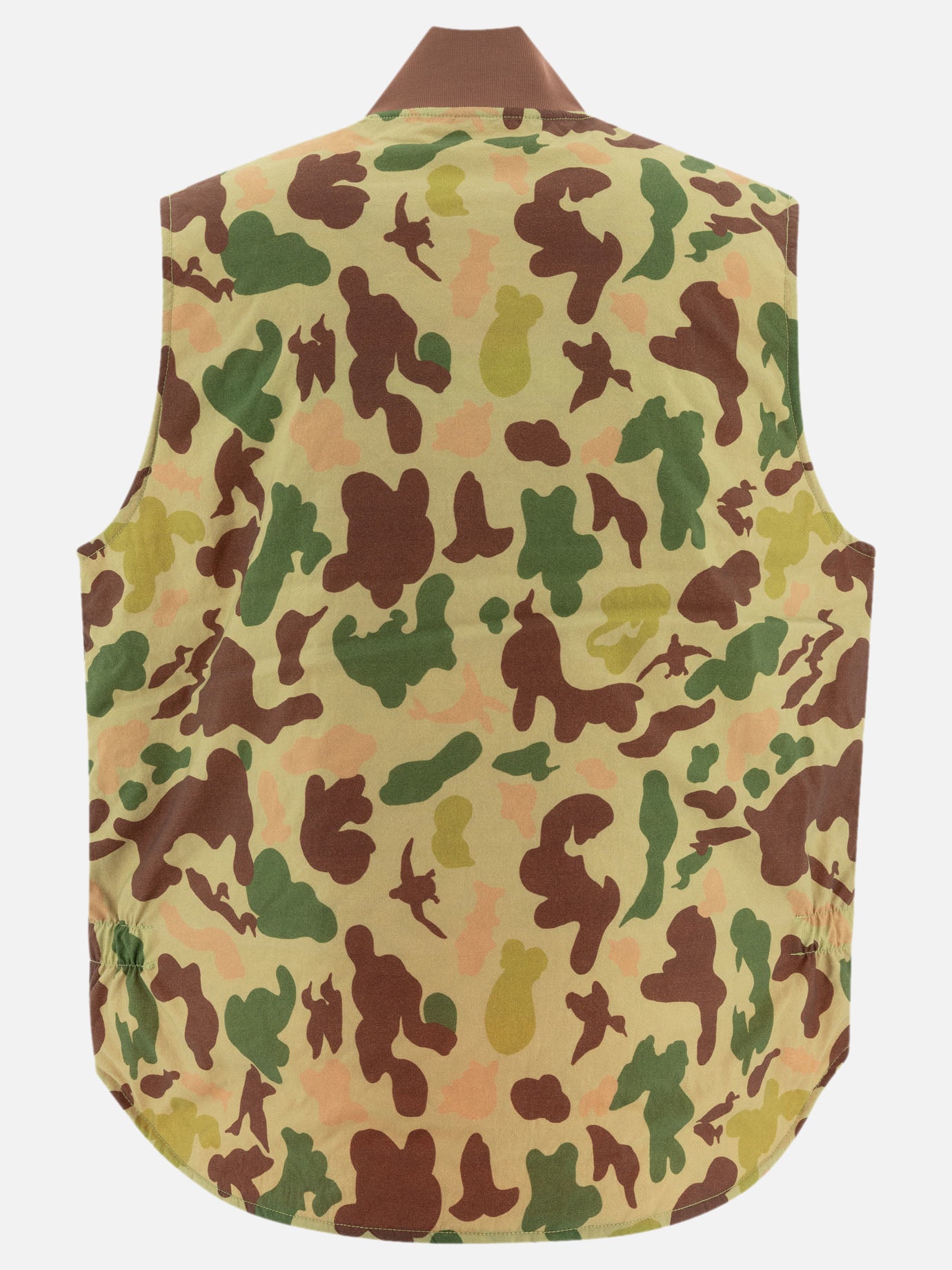 Beams Plus Reversible &quot;Work&quot; Vest 11706988_M Green thumbnail_2