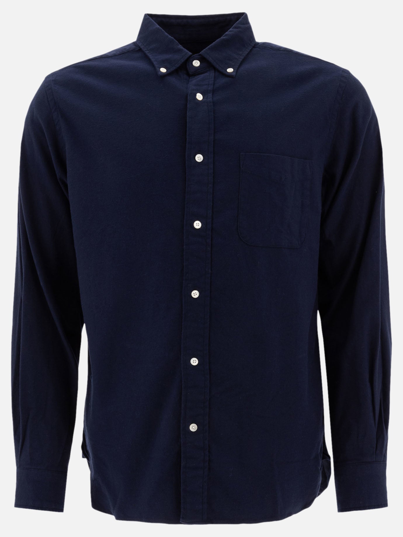 Casual shirts Solid colour  Blue - Beams Plus Men | PDP | VIETTI Online Store | thumbnail