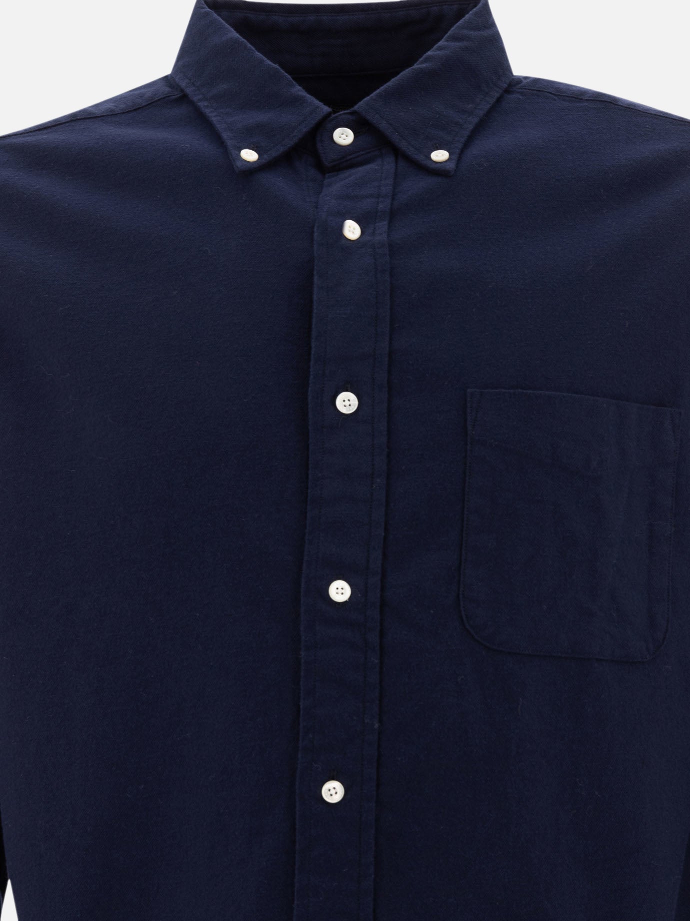 Casual shirts Solid colour  Blue - Beams Plus Men | PDP | VIETTI Online Store | thumbnail_3