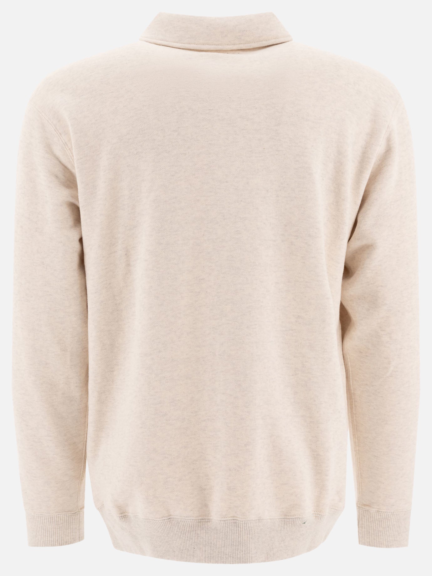 Beams Plus Half zipper sweatshirt 19025887_S Grey thumbnail_2