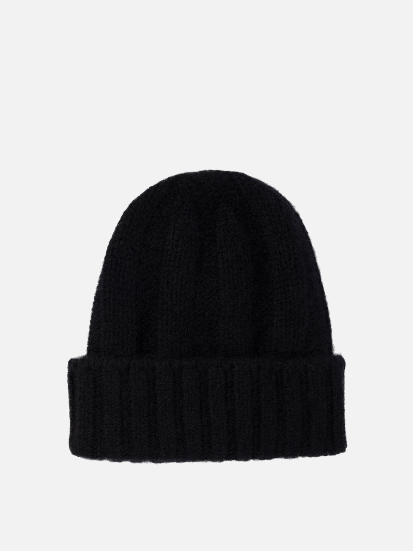 Beanies 100% cashmere  Black - Beams Plus Men | PDP | VIETTI Online Store | thumbnail_2