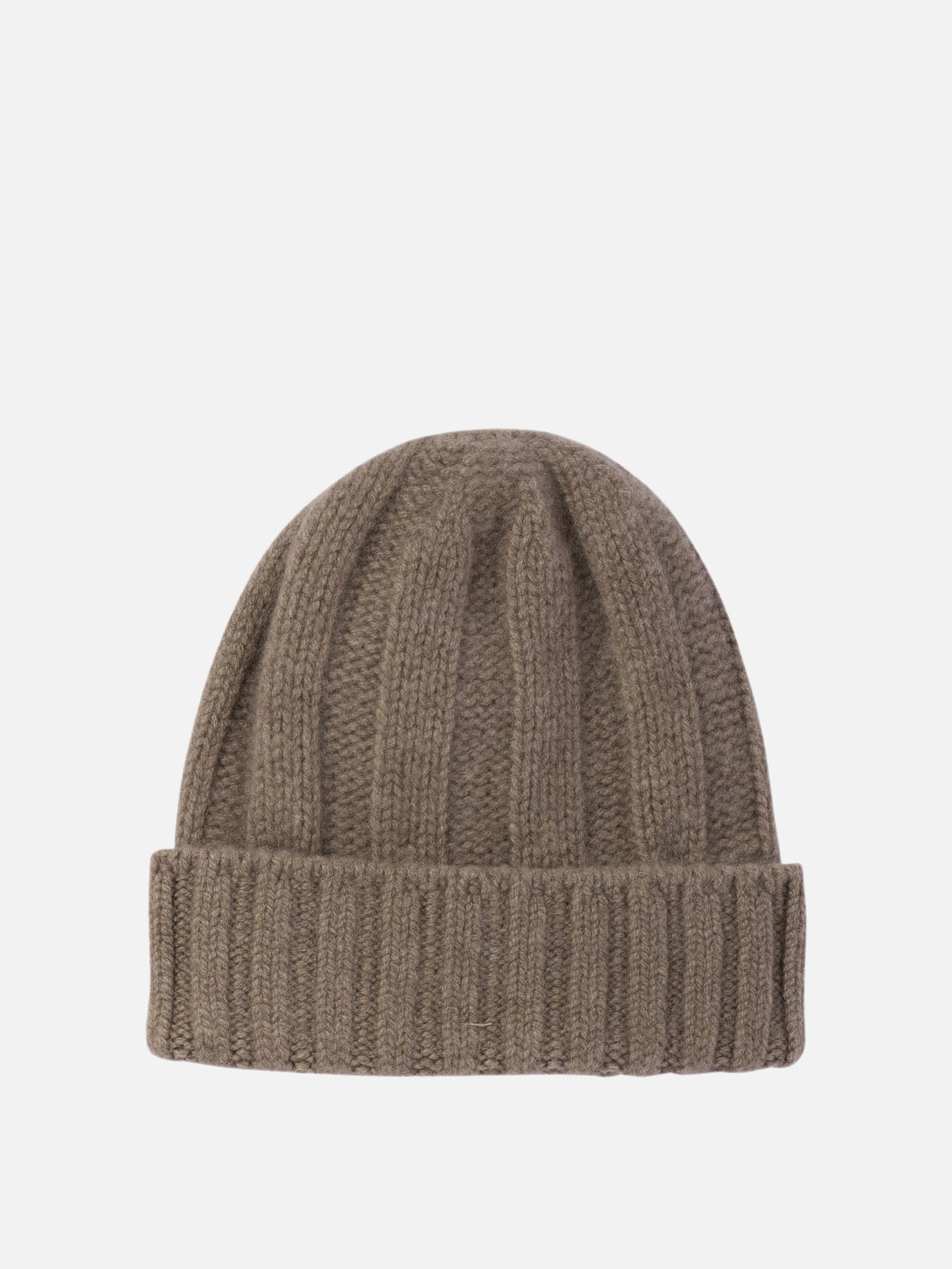 Beanies 100% cashmere  Brown - Beams Plus Men | PDP | VIETTI Online Store | thumbnail_2