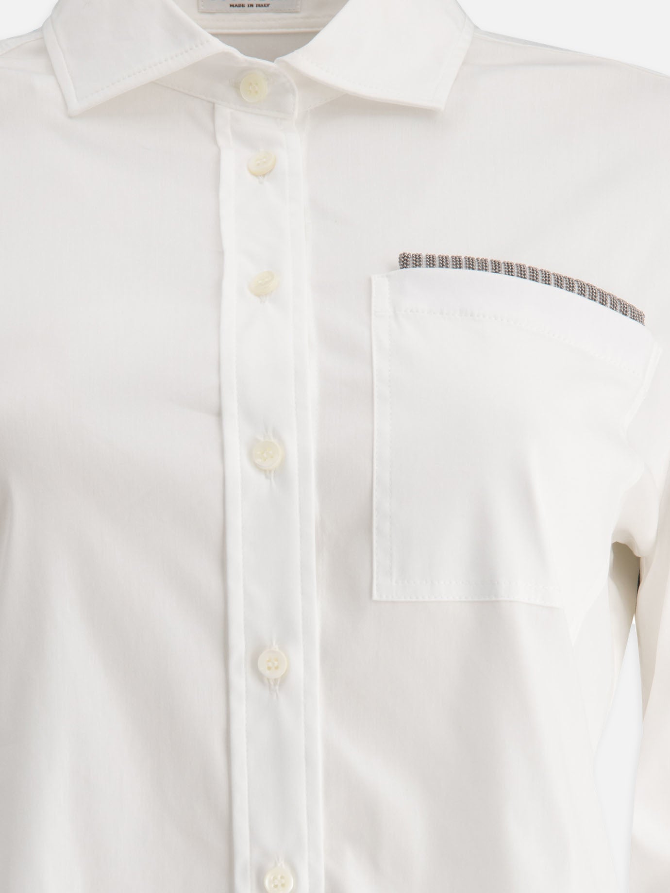 Brunello Cucinelli Poplin shirt White