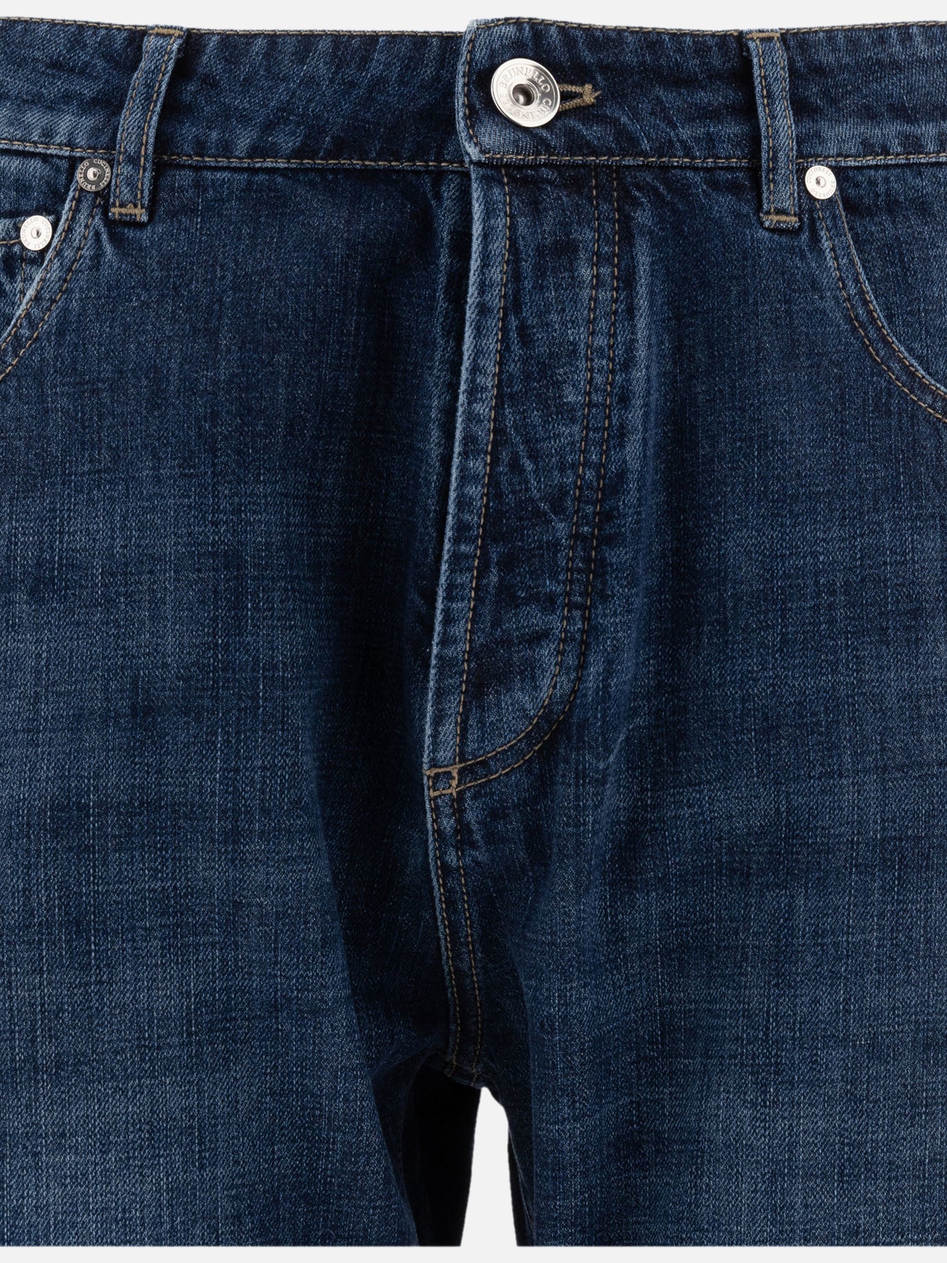 Leisure fit jeans in lightweight denim