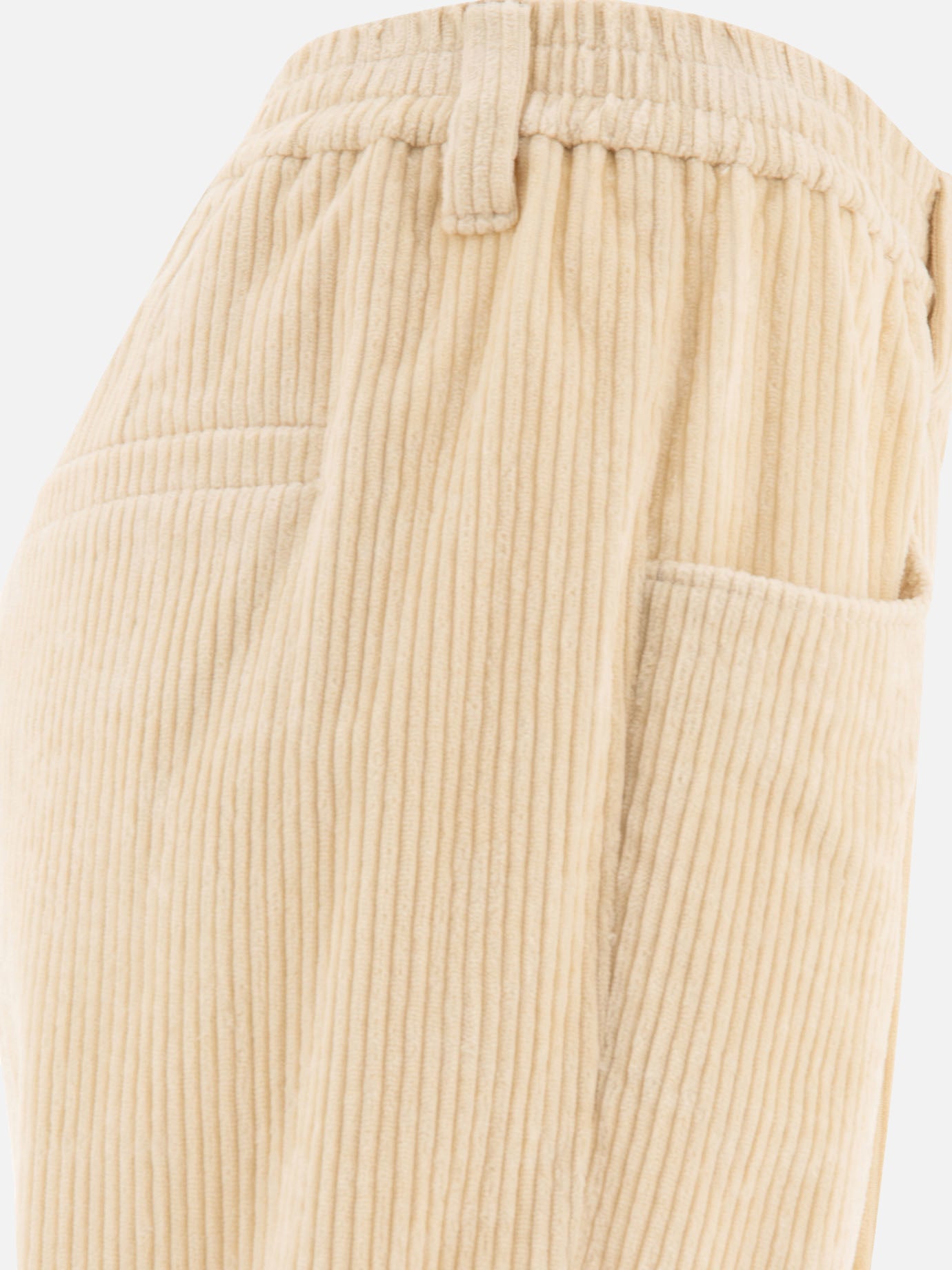 "Baggy" corduroy trousers