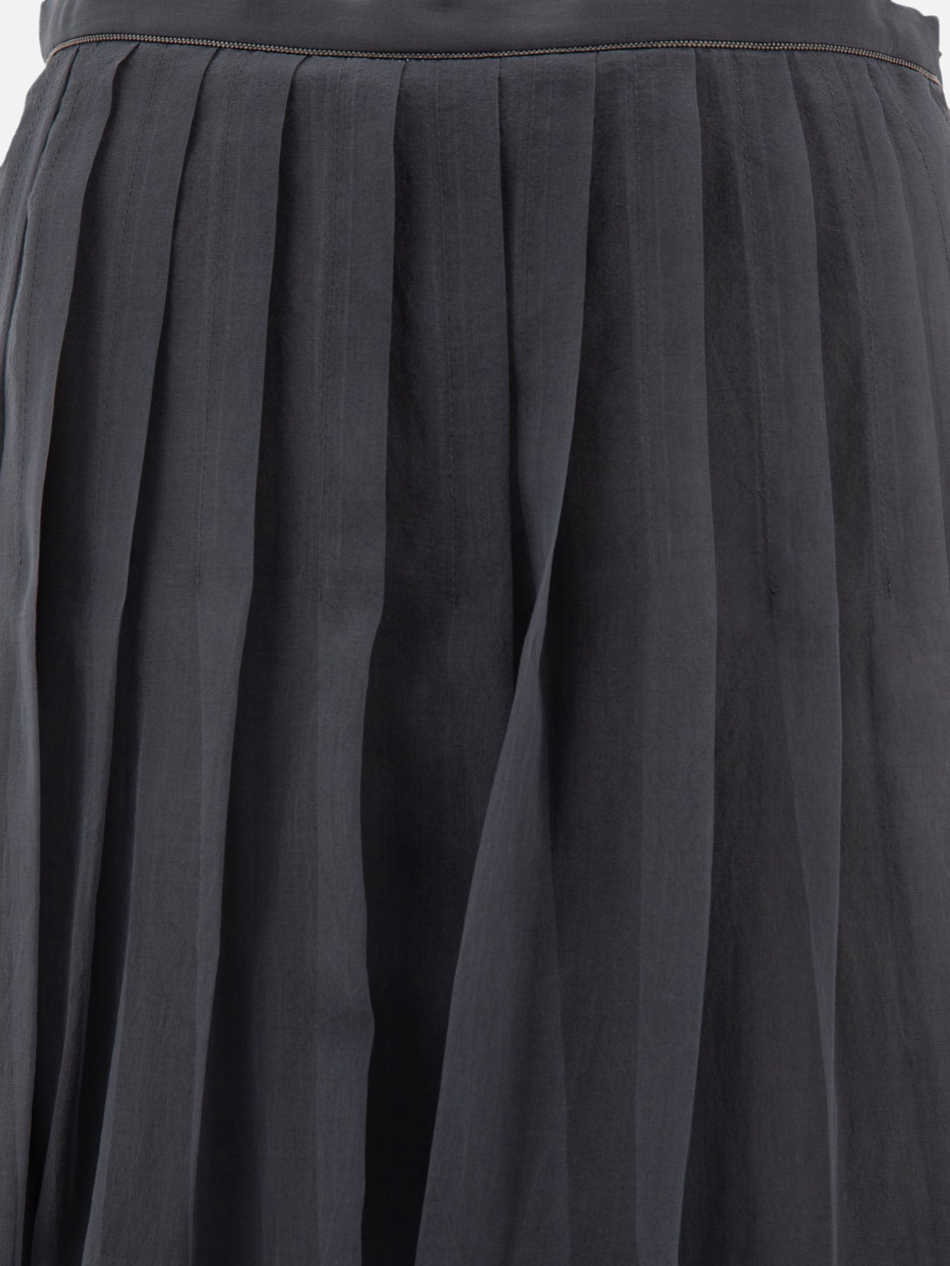 "Pleated Midi" skirt