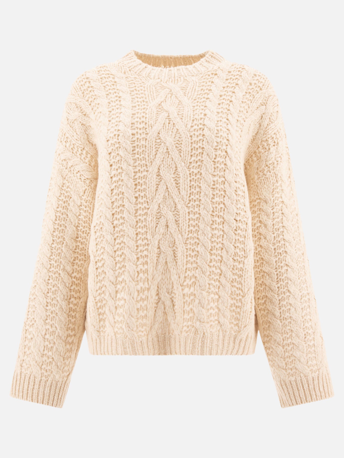 Brunello Cucinelli Cable-knit sweater Beige