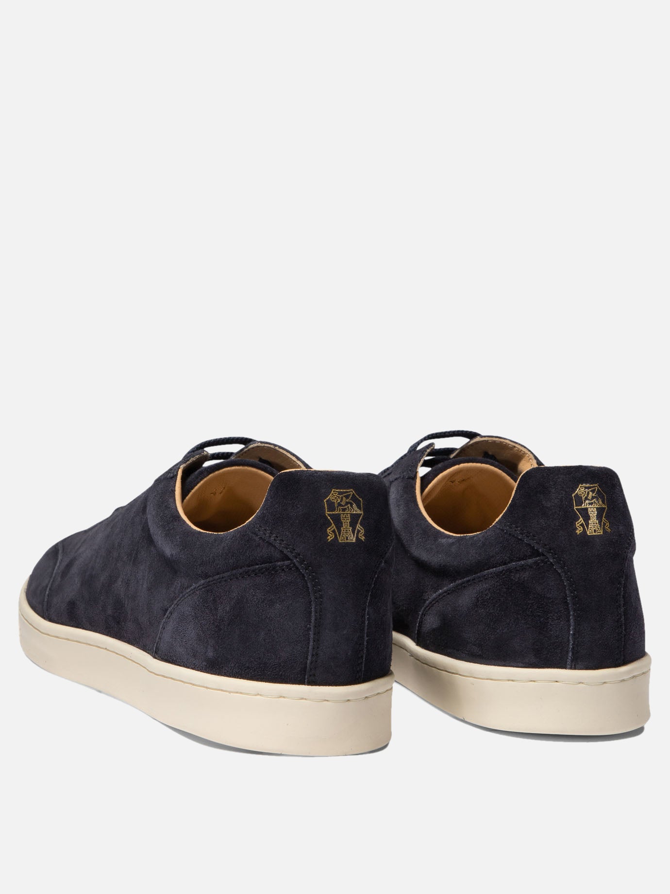 Suede sneakers