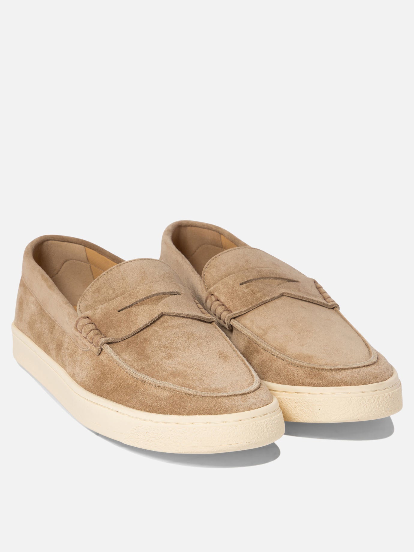 Brunello Cucinelli Suede loafers Beige