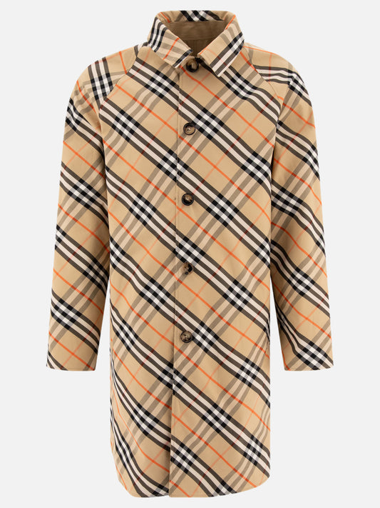 Raincoats & Trench coats Solid colour  Beige - Burberry Men | PLP | VIETTI Online Store | 2
