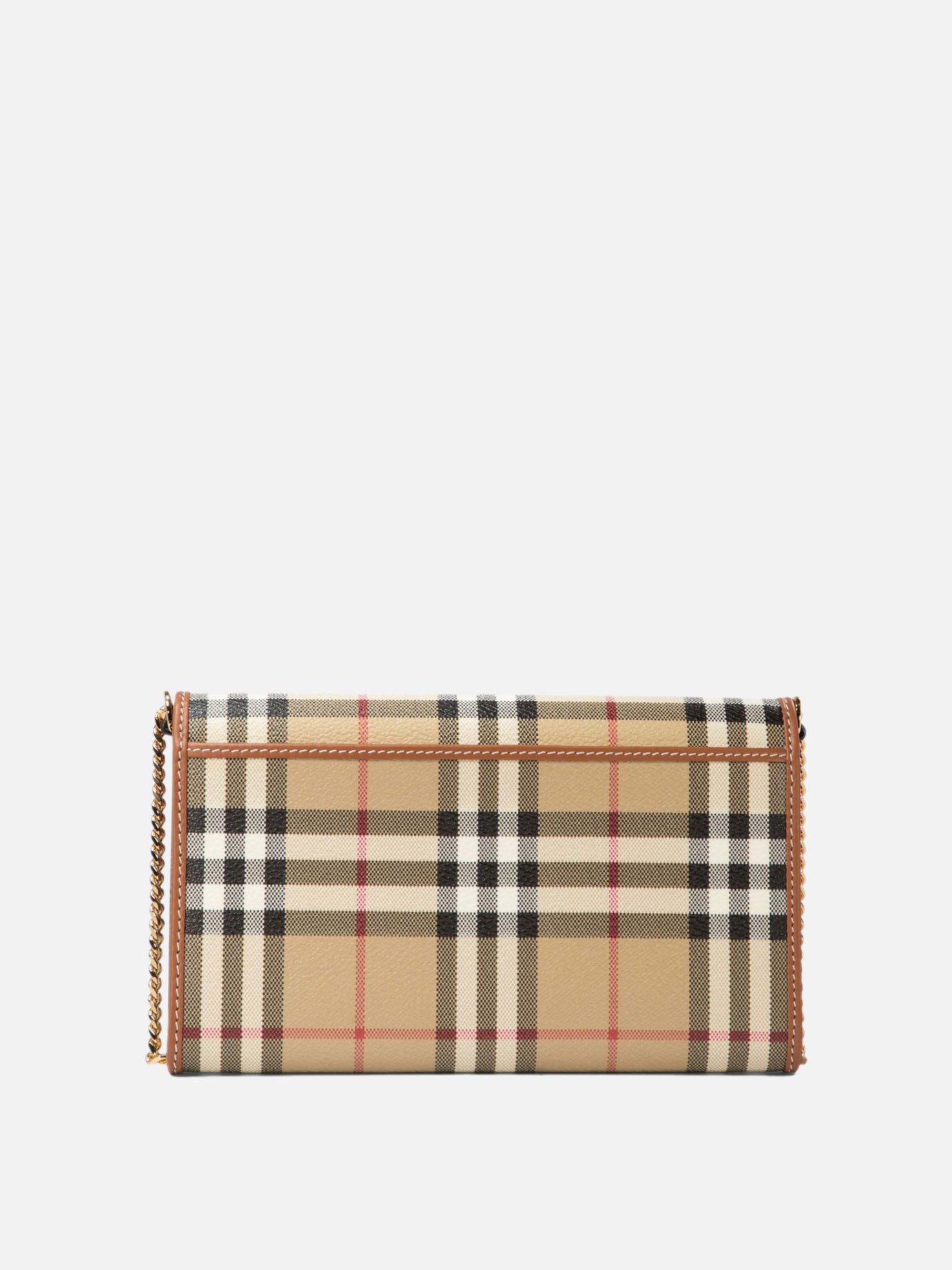 Burberry "Hanna" wallet on chain Beige