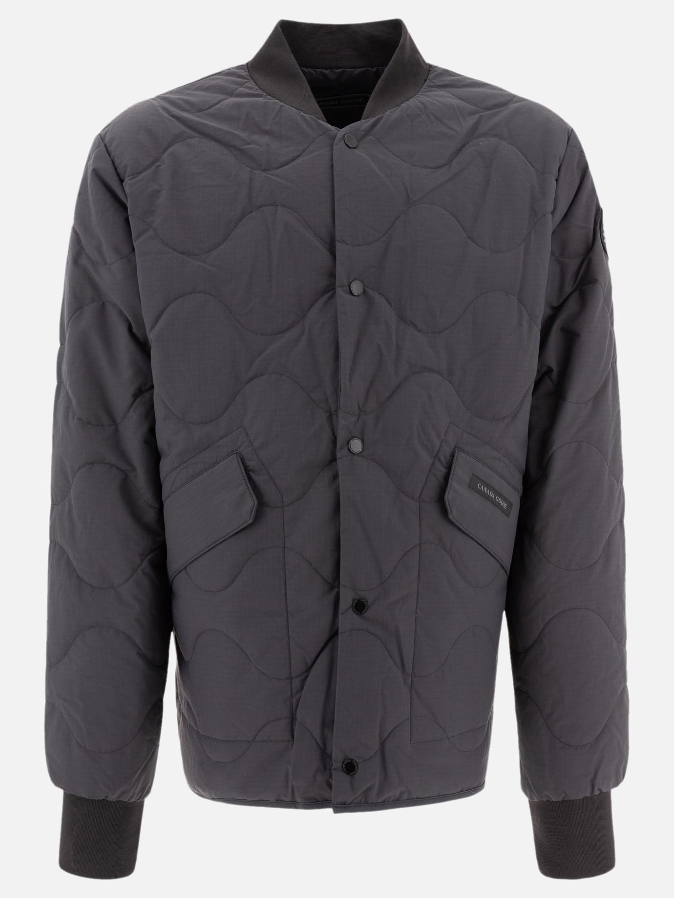 Quilted & Utility Jackets Solid colour  Black - Canada Goose Men | PDP | VIETTI Online Store | Zoom-Modal
