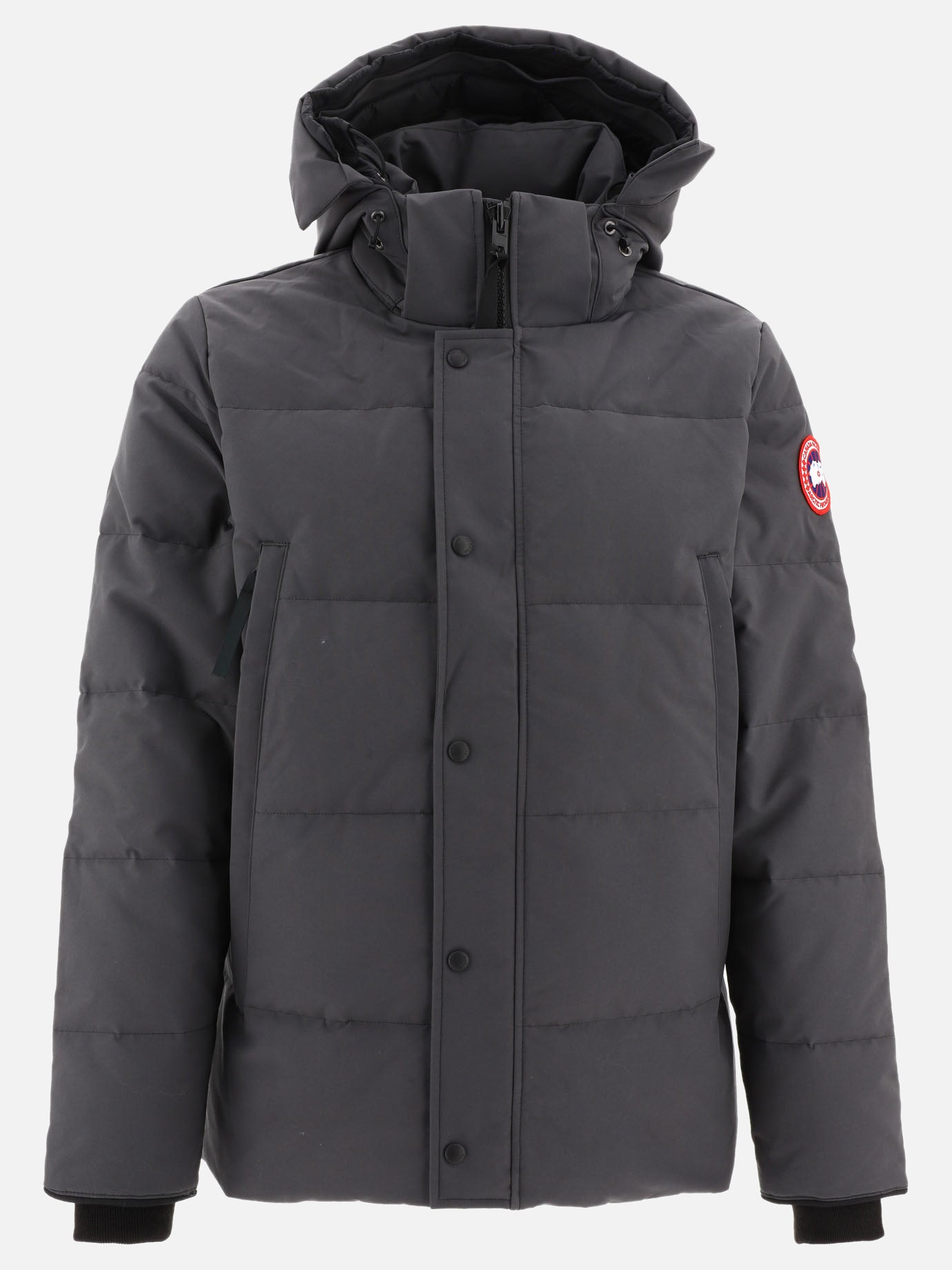 Parkas Solid colour  Grey - Canada Goose Men | PDP | VIETTI Online Store | thumbnail