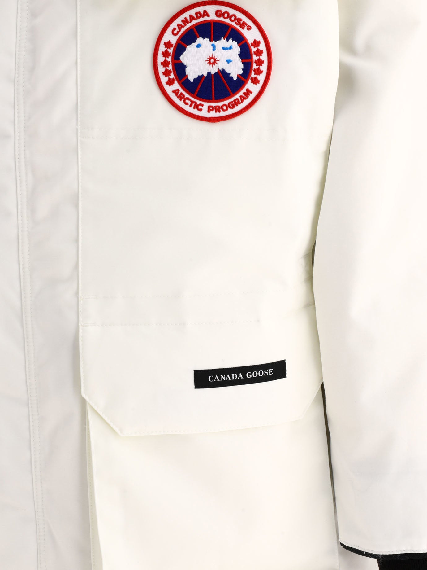 Canada Goose "Expedition" parka White